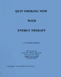 Quit Smoking Now with Energy Therapy