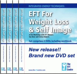 EFT for Weight Loss & Self Image 4 DVDs Set